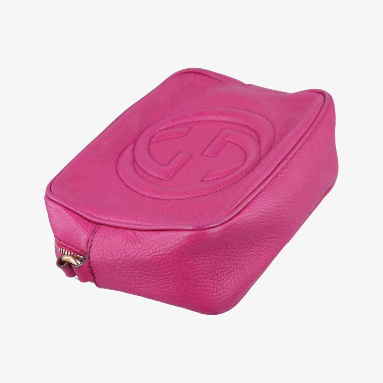 Gucci Soho Rose Red Leather Messenger Bag — view 5