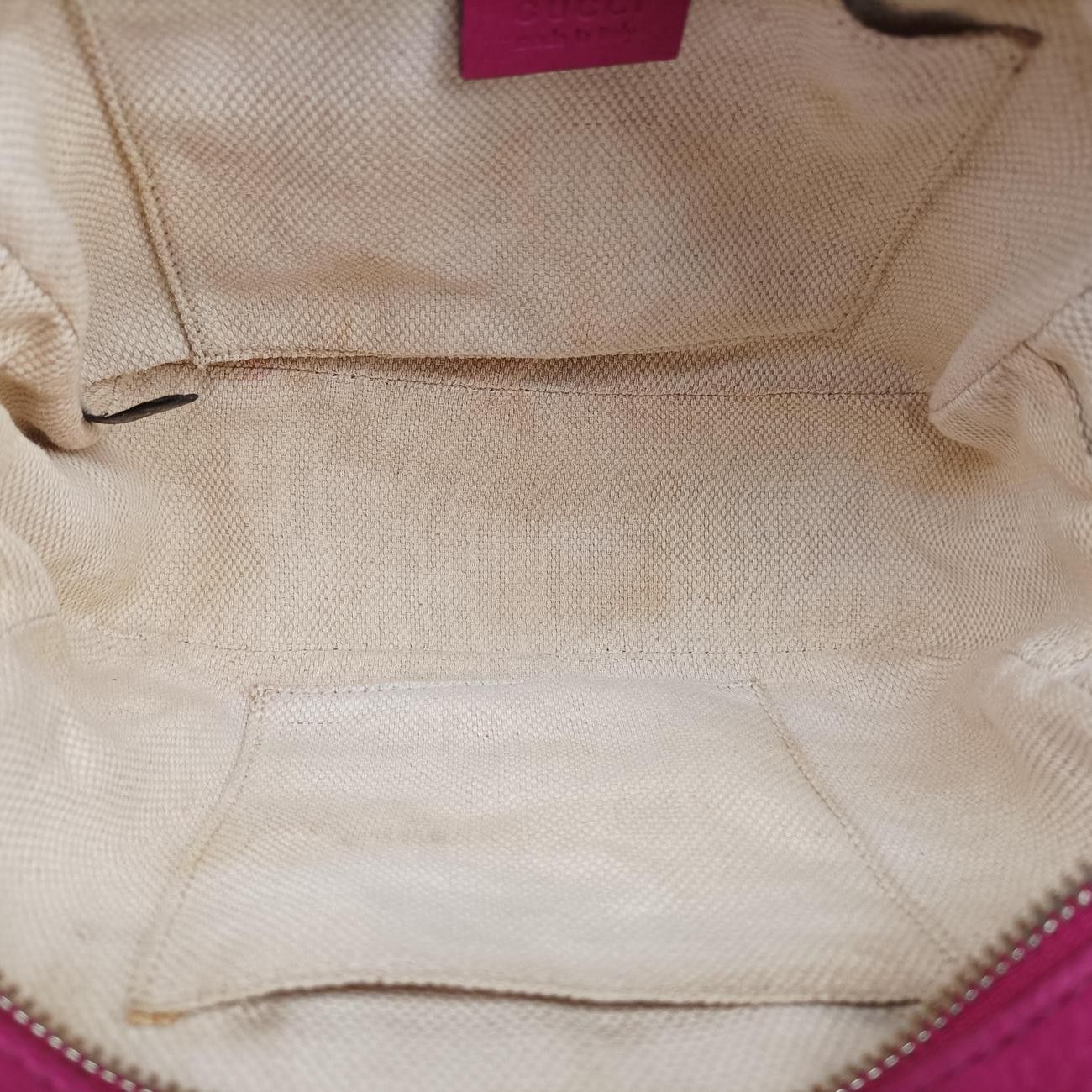 Gucci Soho Rose Red Leather Messenger Bag — view 9