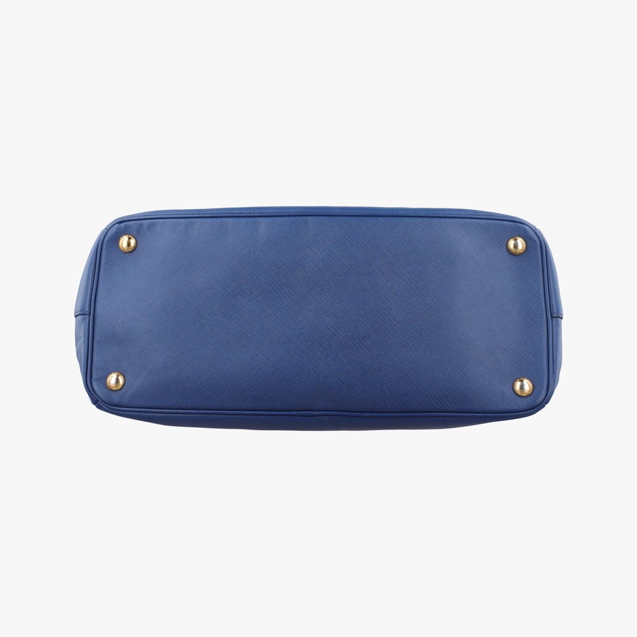 Prada Galleria Blue Saffiano Leather 113 12 Messenger Bag — view 3