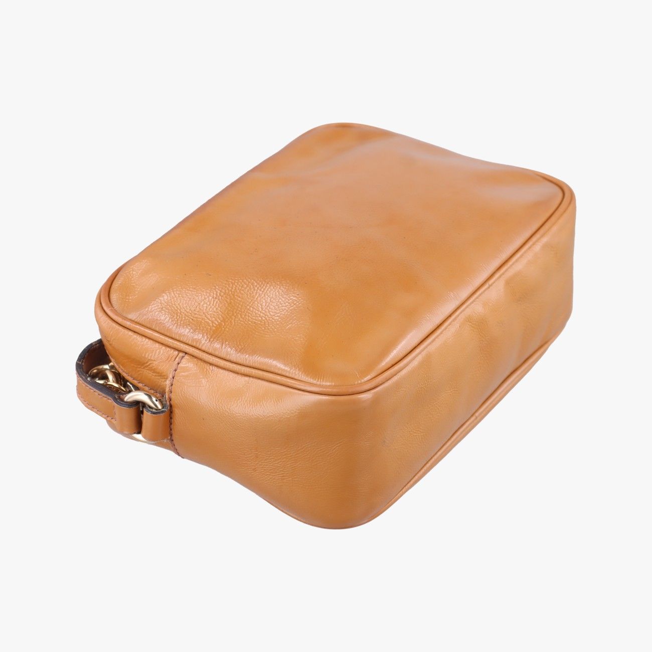 Gucci Soho Yellow Patent Messenger Bag — view 7
