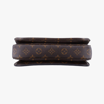 Louis Vuitton Pochette Metis MM Monogram Brown Canvas Handbag — view 3