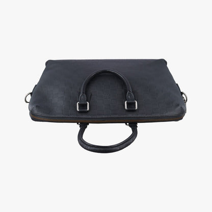Louis Vuitton Porte Documents Jules Noir Damier Graphite — view 8