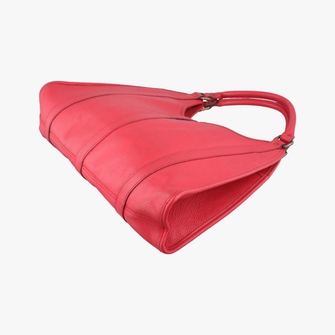 Gucci New Jackie Red Leather Handbag — view 6