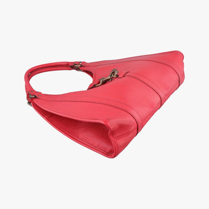 Gucci New Jackie Red Leather Handbag — view 5