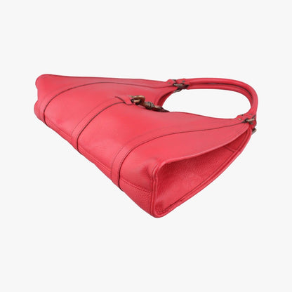 Gucci New Jackie Red Leather Handbag — view 4