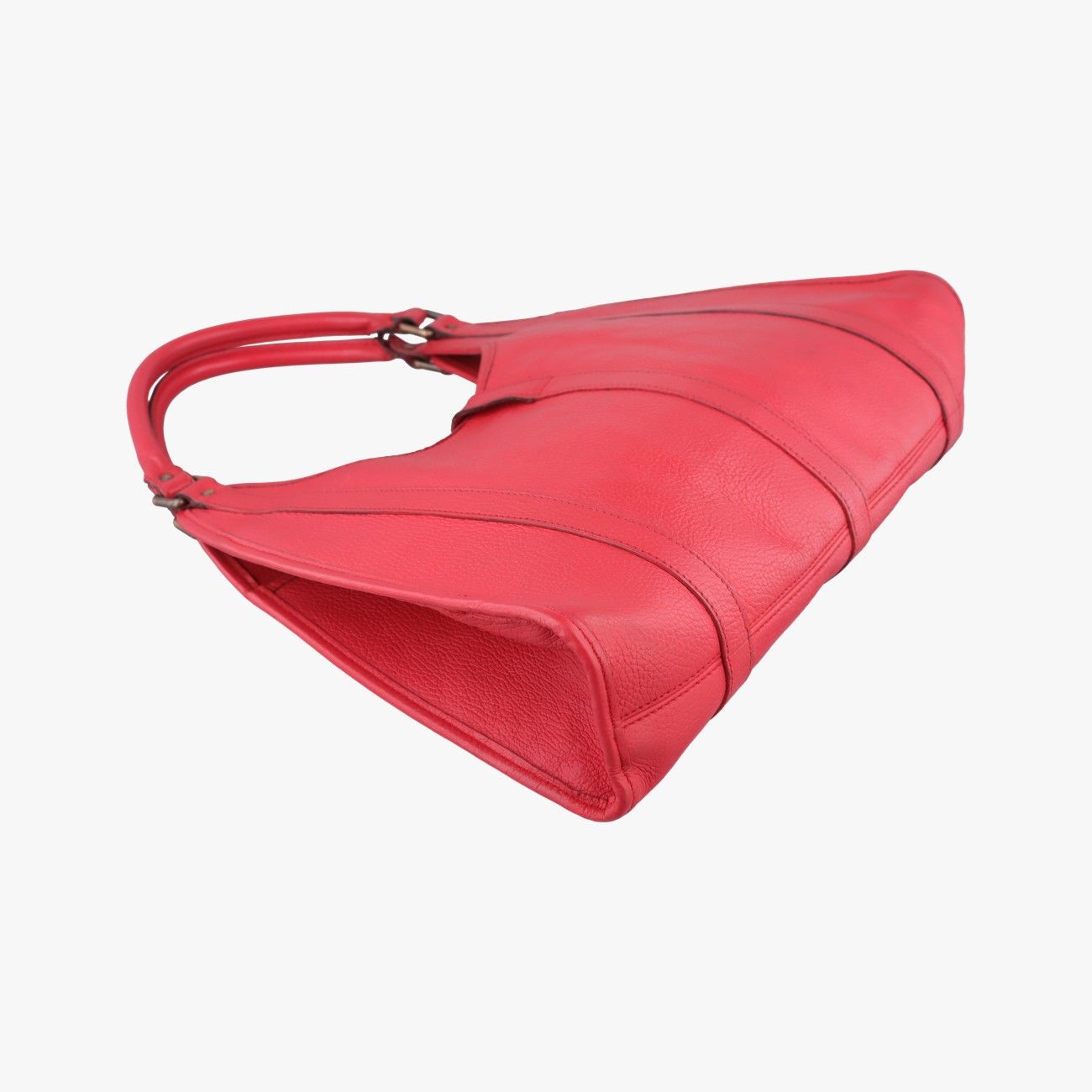 Gucci New Jackie Red Leather Handbag — view 7