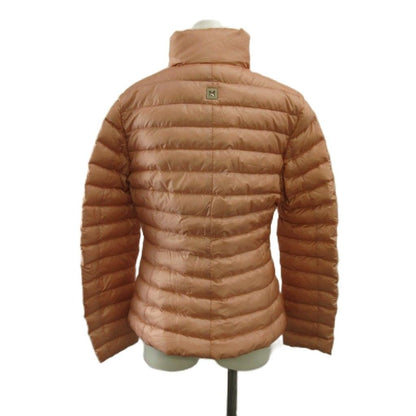 Max Mara Weekend Line Tagged Down Jacket 40 Pink Stand Collar Long Sleeve PP — view 2