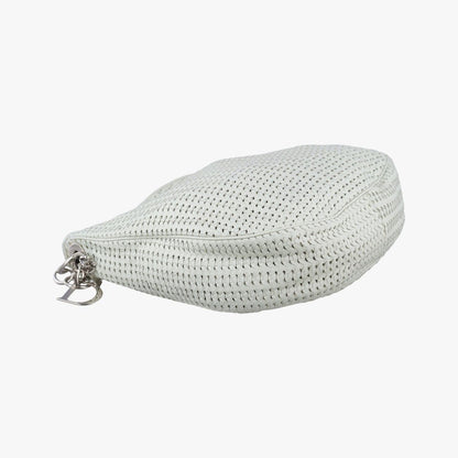 Dior Soft Lady Hobo White Lambskin — view 5