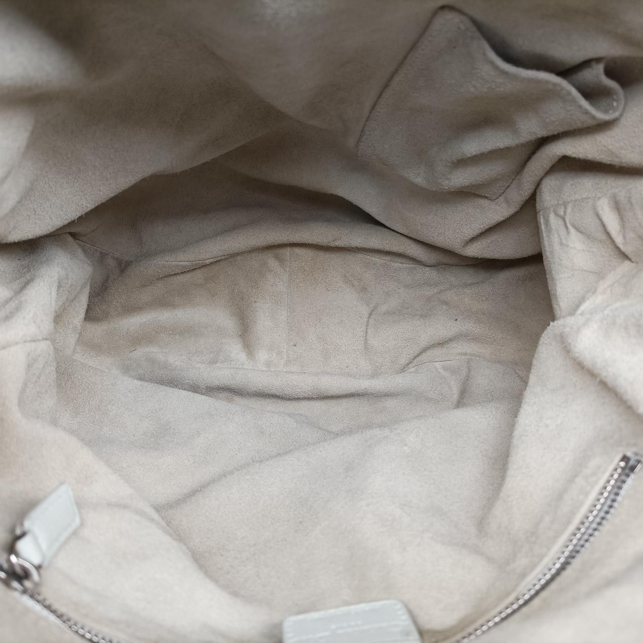 Dior Soft Lady Hobo White Lambskin — view 9