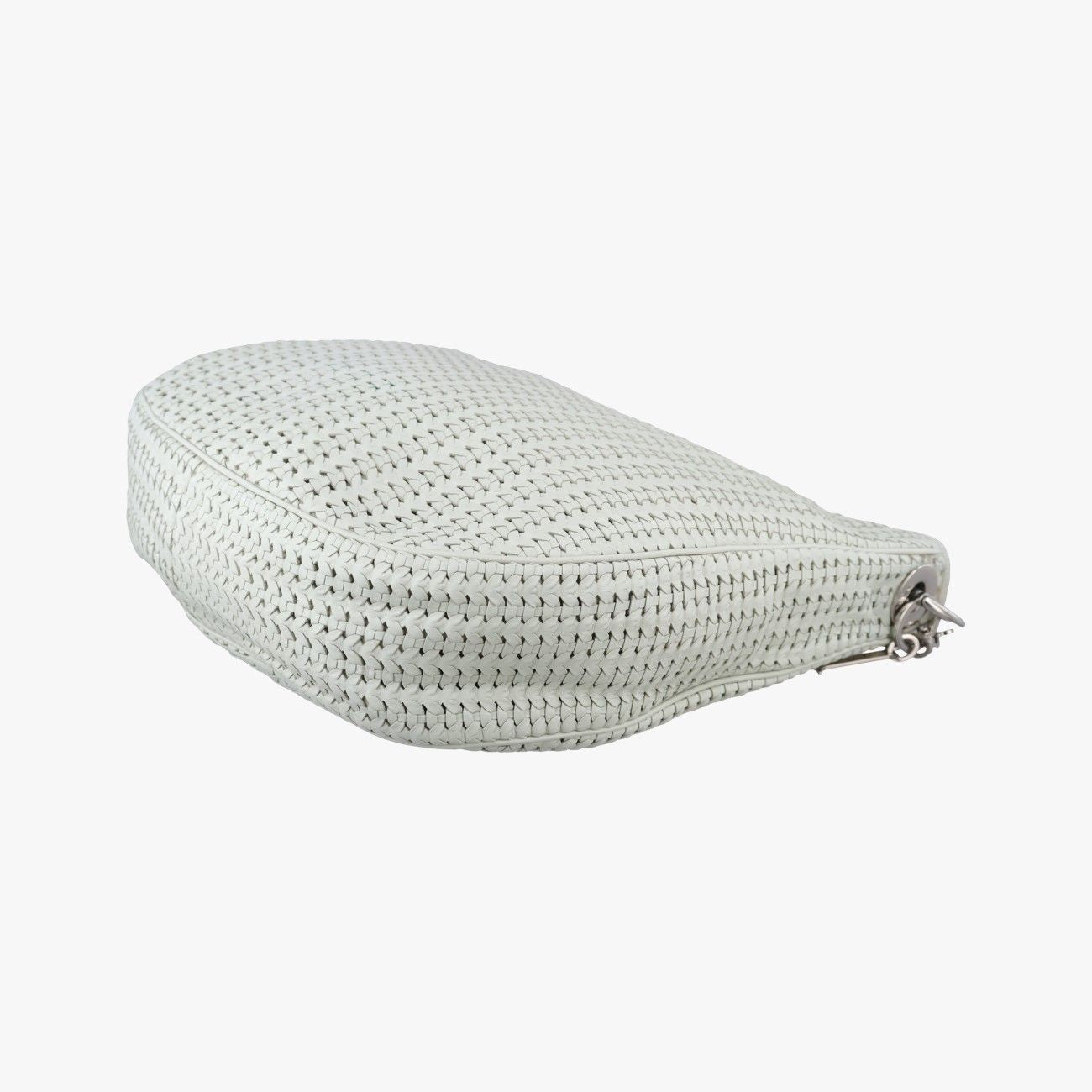 Dior Soft Lady Hobo White Lambskin — view 6