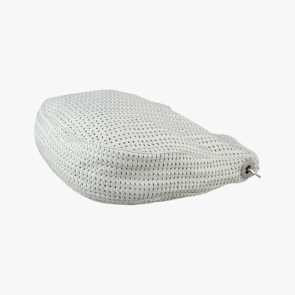 Dior Soft Lady Hobo White Lambskin — view 4