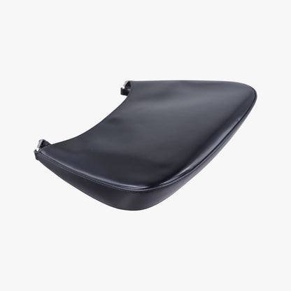 Prada Cles Au Black Brushed Leather Messenger Bag — view 7