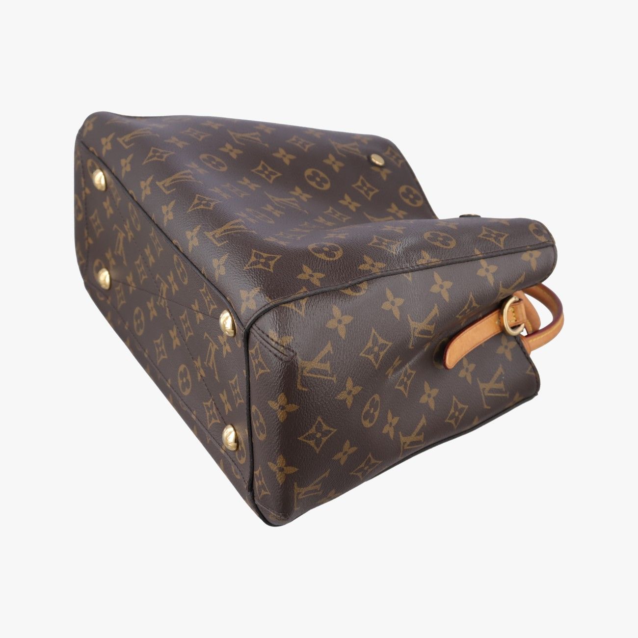 Louis Vuitton Montaigne MM Monogram Brown Canvas Messenger Bag — view 6