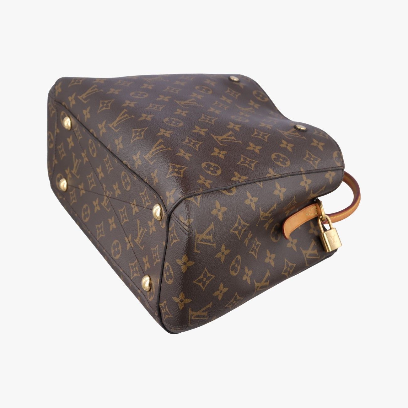 Louis Vuitton Montaigne MM Monogram Brown Canvas Messenger Bag — view 4