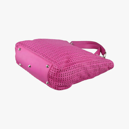 Dior Soft Lady Tote Pink Lambskin — view 6