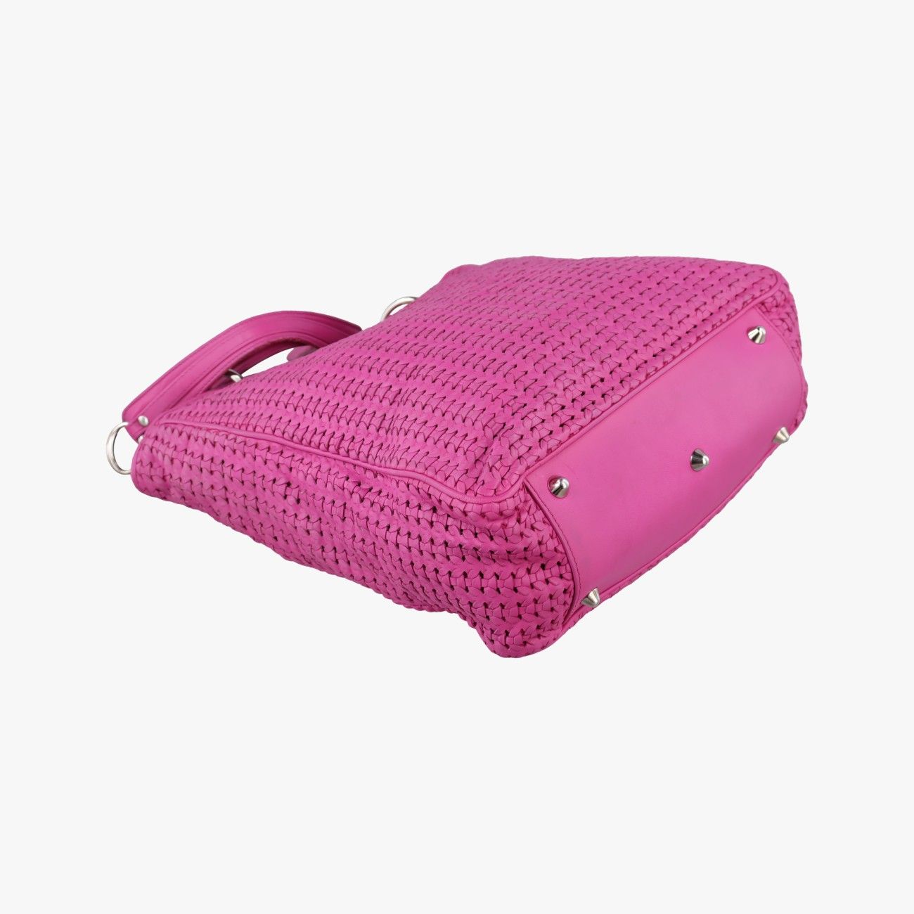 Dior Soft Lady Tote Pink Lambskin — view 5