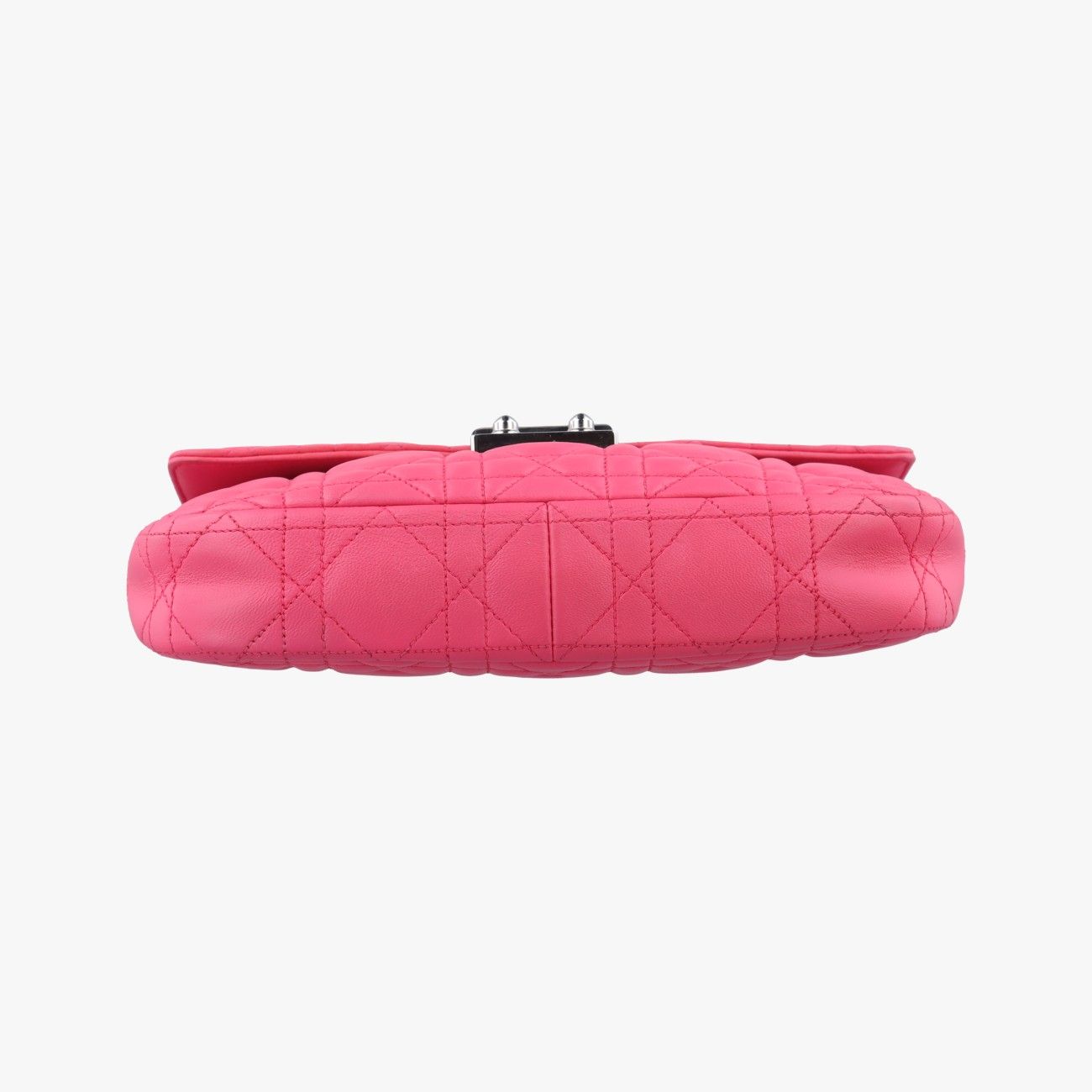 Dior Miss Cannage New Rock Rose Red Lambskin Messenger Bag — view 3