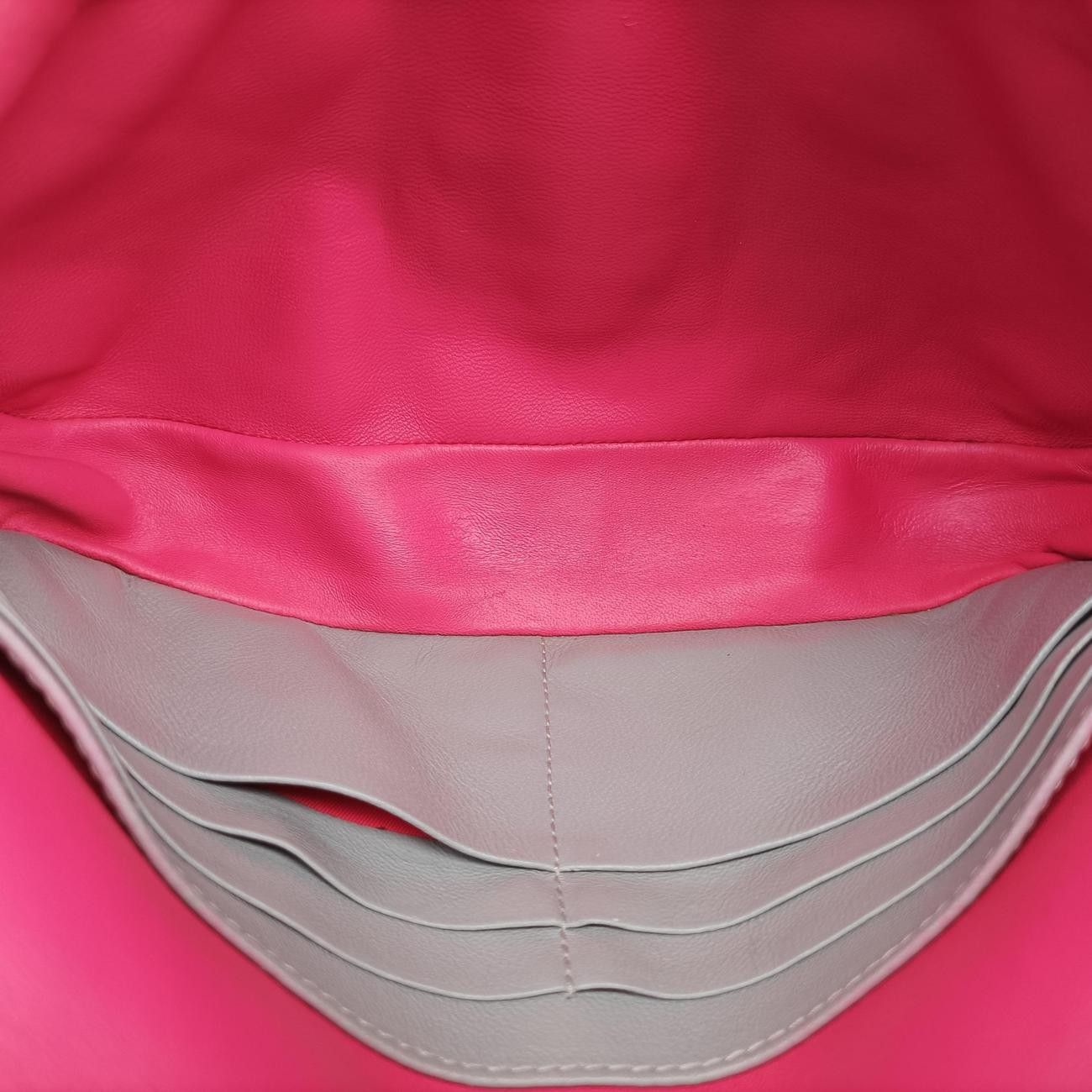 Dior Miss Cannage New Rock Rose Red Lambskin Messenger Bag — view 9