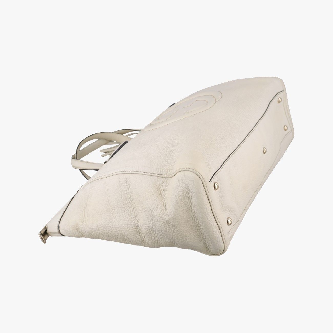 Gucci Soho White Leather Handbag — view 5