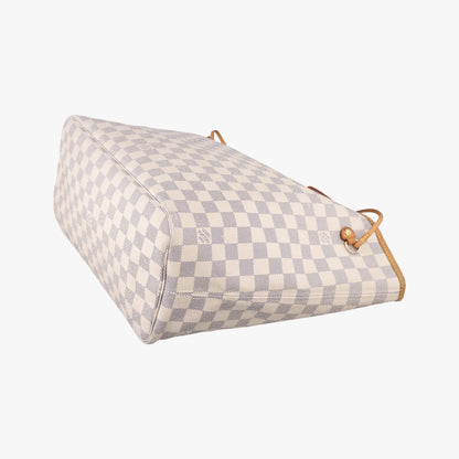 Louis Vuitton Neverfull MM Azur Damier Canvas — view 4