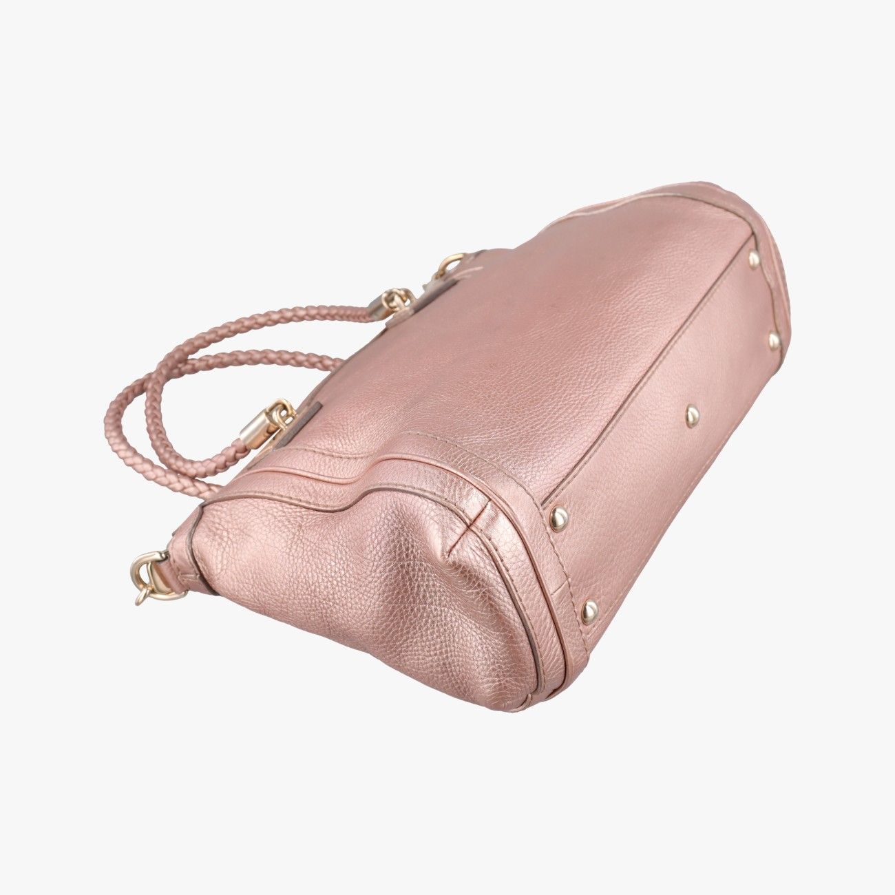 Gucci Bella Pink Leather Messenger Bag — view 7