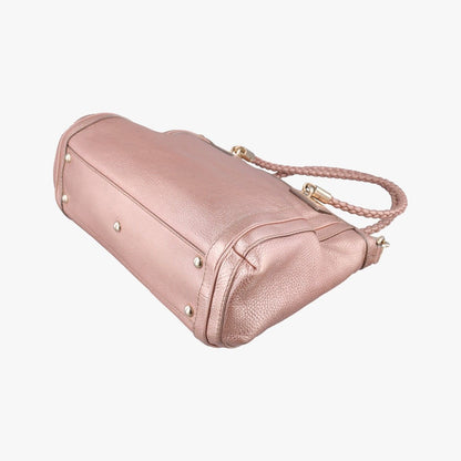 Gucci Bella Pink Leather Messenger Bag — view 6