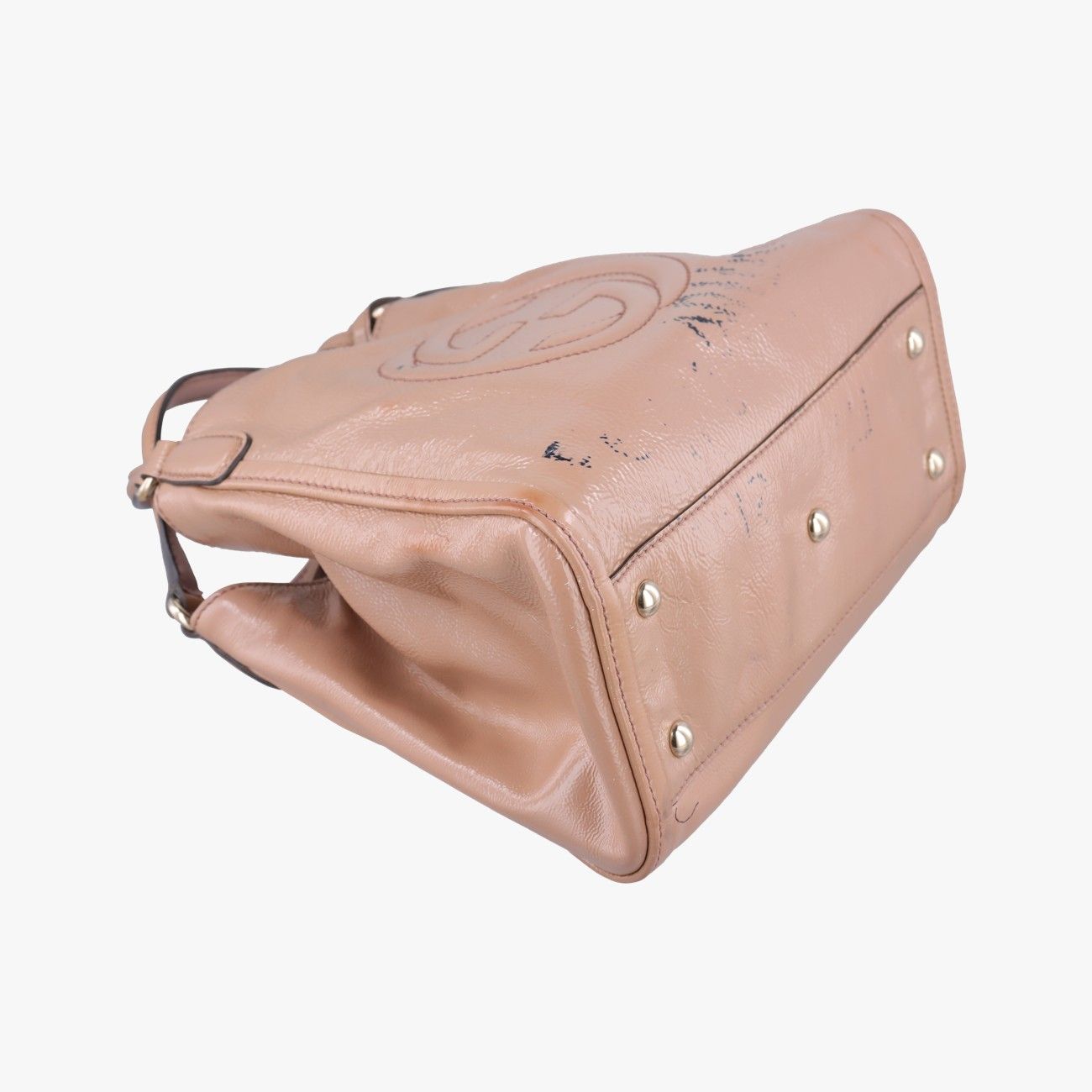 Gucci Soho Beige Patent Messenger Bag — view 5