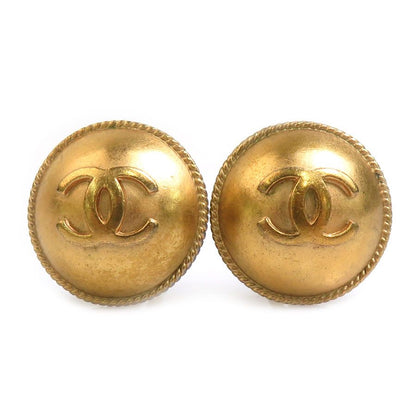 Chanel Earrings Vintee Gold