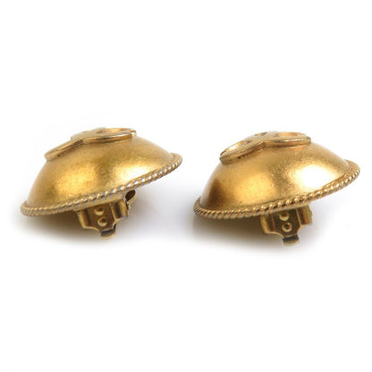 Chanel Earrings Vintee Gold — view 4