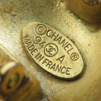 Chanel Earrings Vintee Gold — view 7