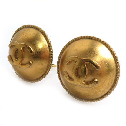 Chanel Earrings Vintee Gold — view 2