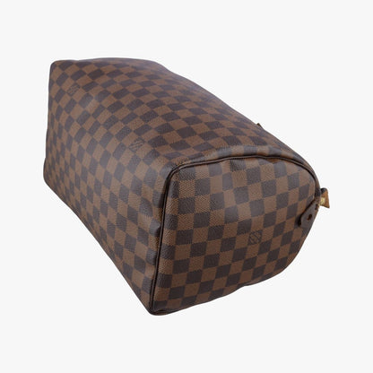 Louis Vuitton Speedy 30 Brown Damier Canvas Handbag — view 4