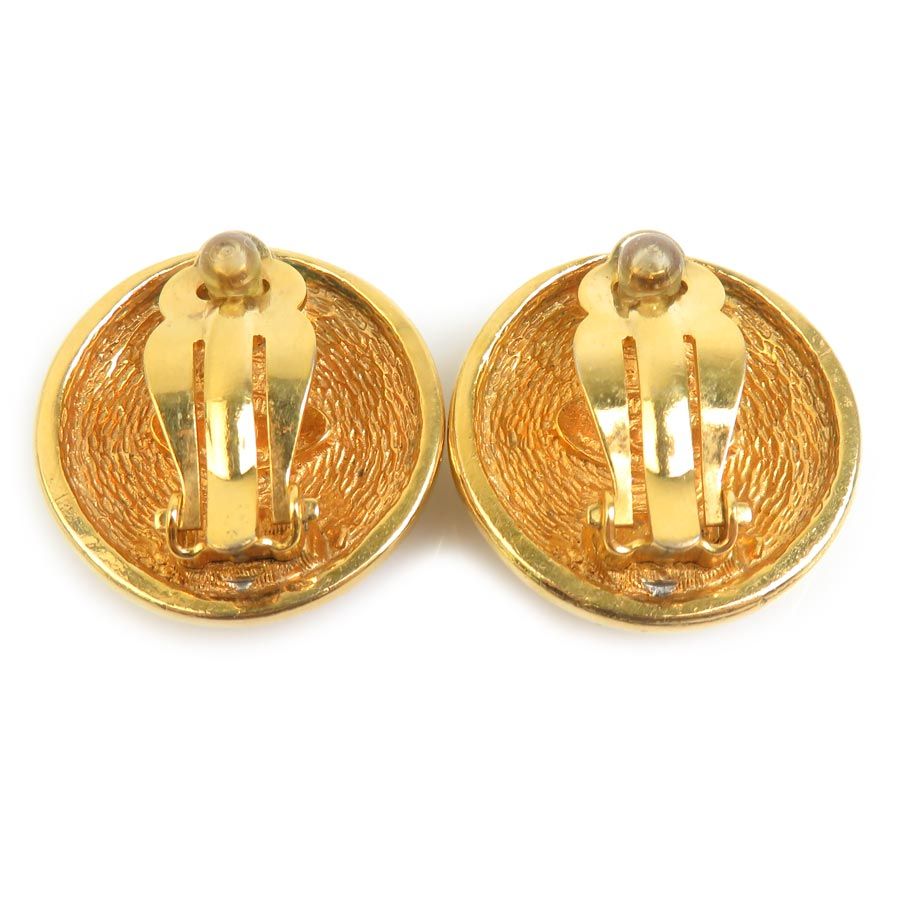 Chanel Earrings Vintee Gold — view 5