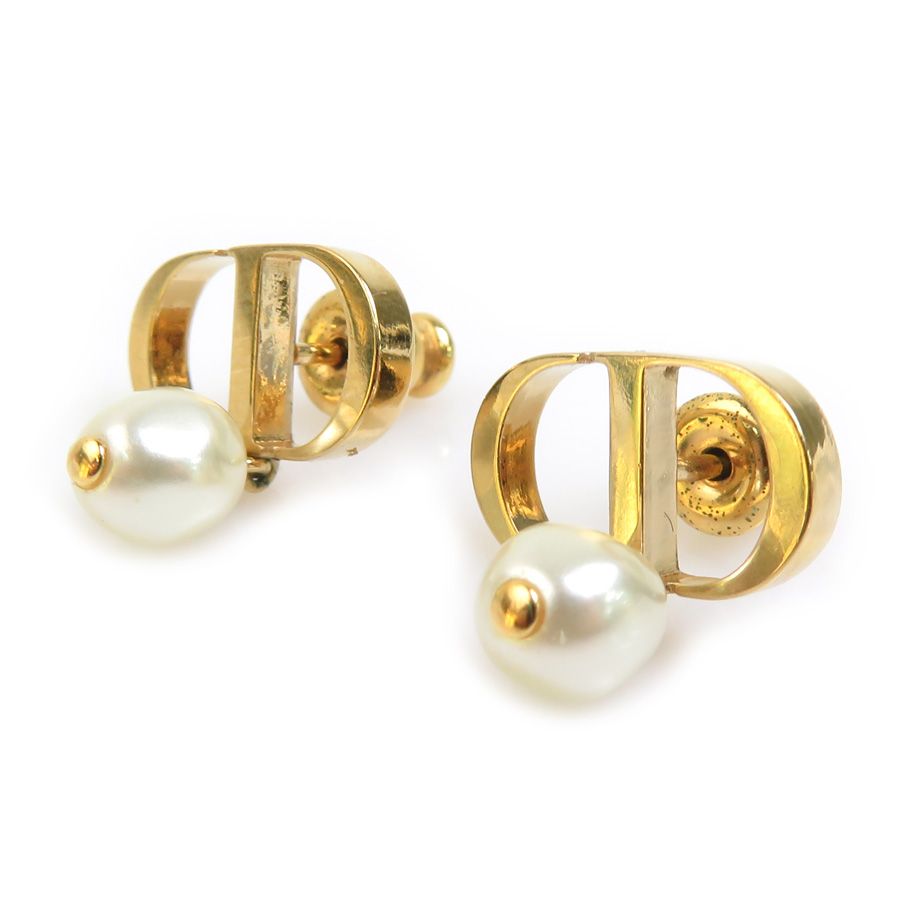 Dior Earrings Gold — view 2