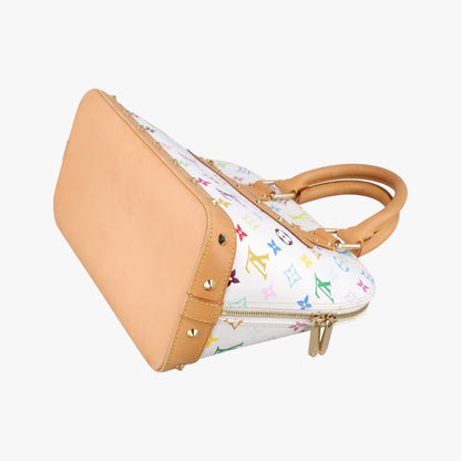 Louis Vuitton Alma PM Blanc Monogram Multicolor Handbag — view 4
