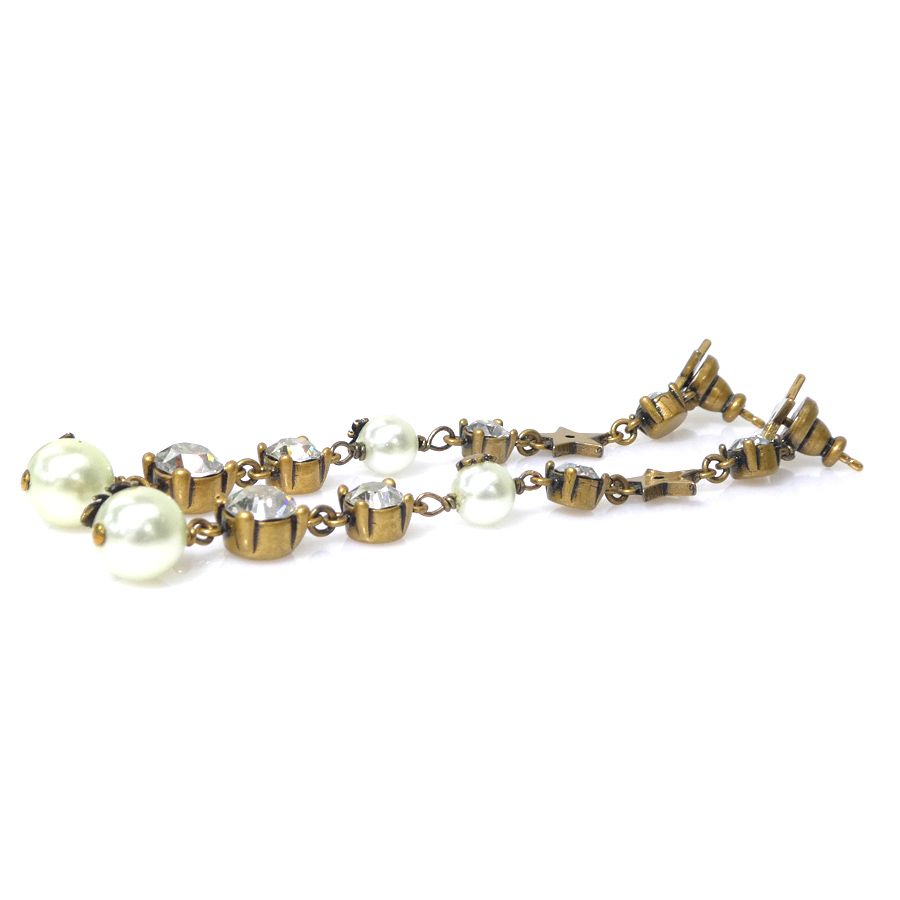 Dior Earrings Gold — view 3