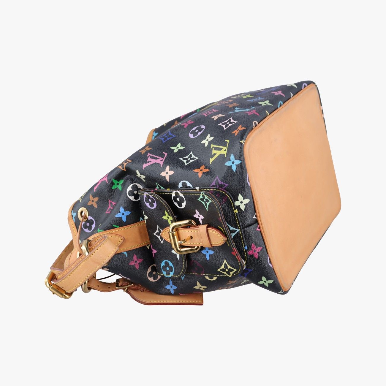 Louis Vuitton Petit Noe Noir Monogram Multicolor — view 7