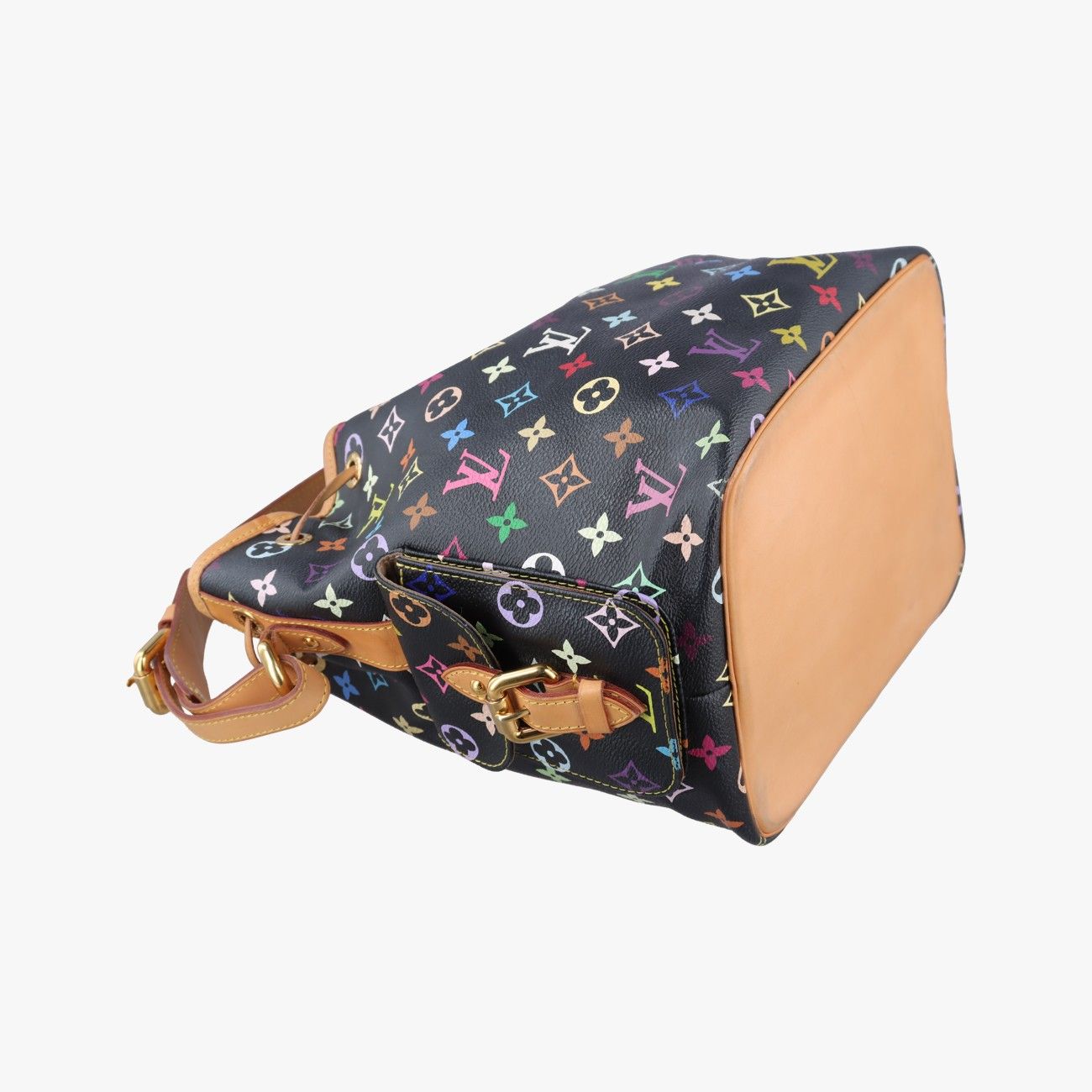 Louis Vuitton Petit Noe Noir Monogram Multicolor — view 5