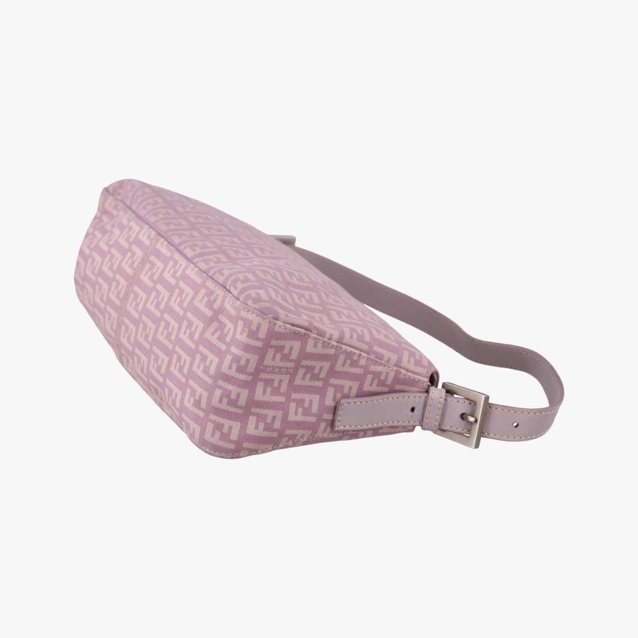 Fendi Mamma Bucket Pink Canvas Handbag — view 6
