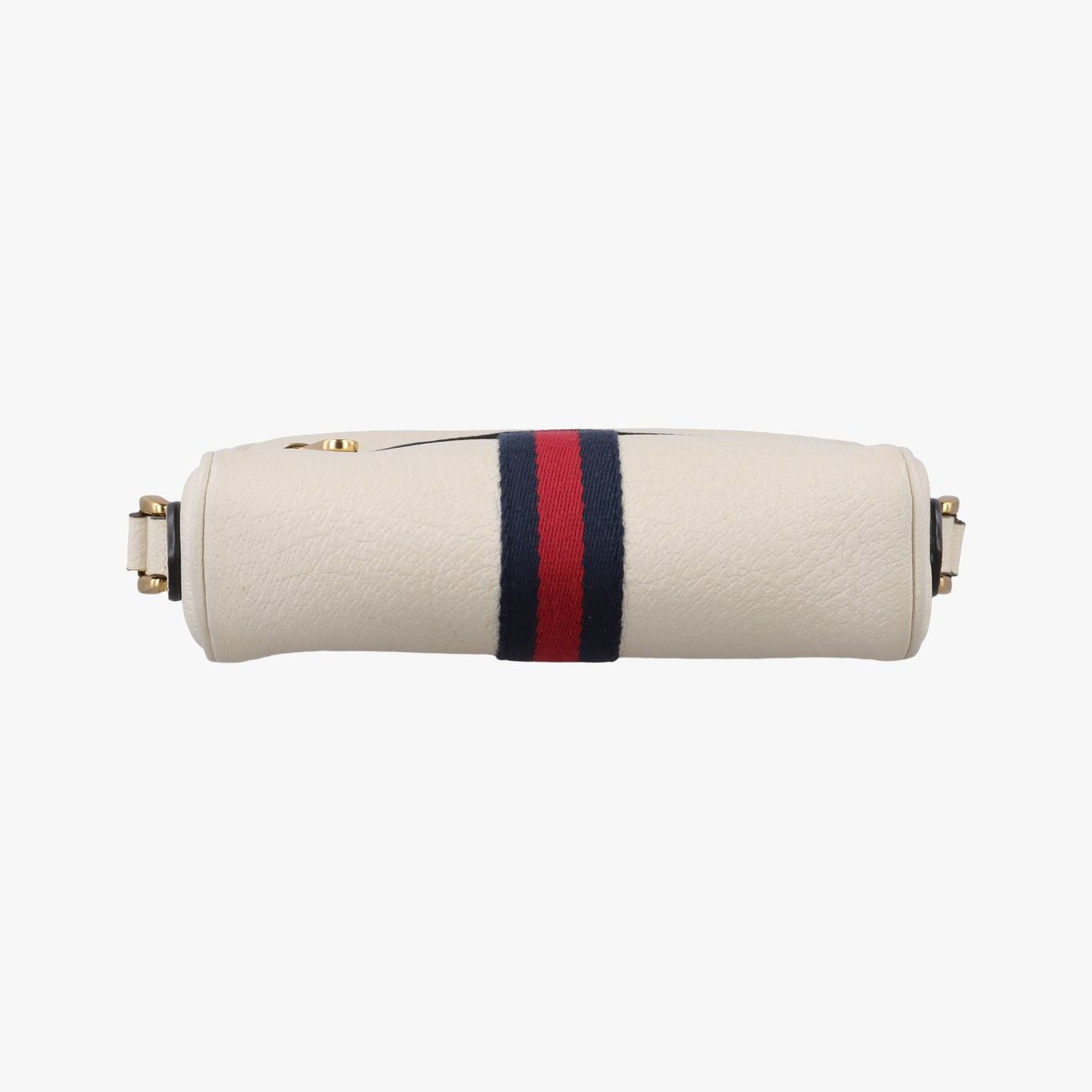 Gucci Ophidia White Leather Messenger Bag — view 3