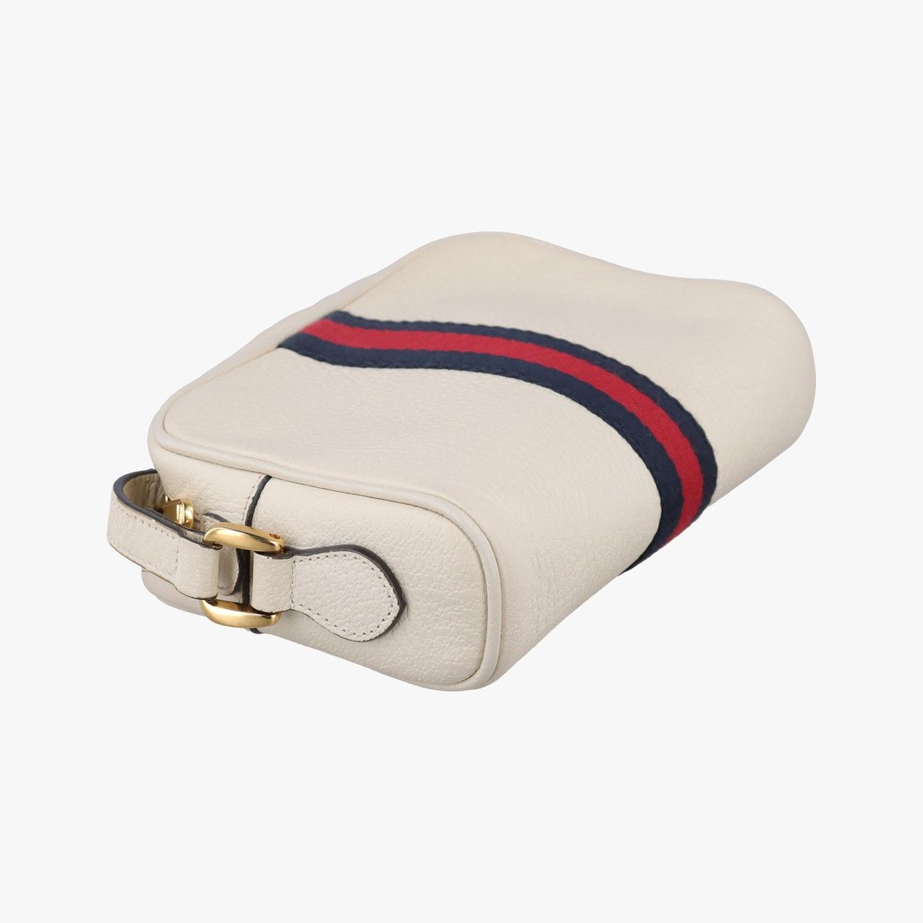 Gucci Ophidia White Leather Messenger Bag — view 7