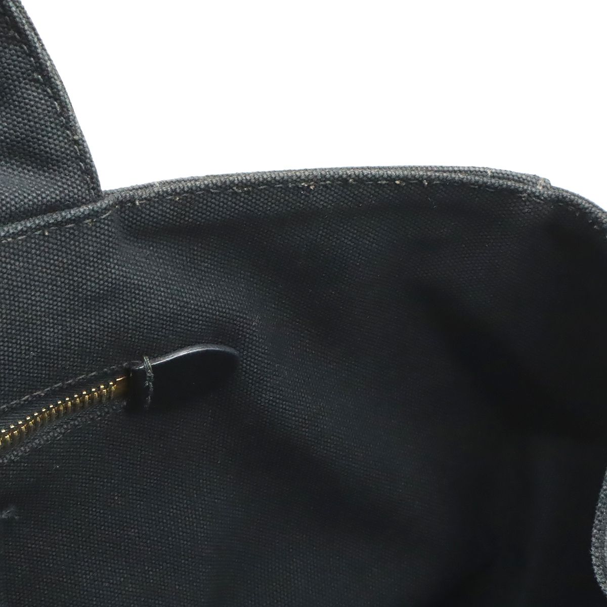 Prada Canapa Tote Large Bijou Studs Canvas Nero Black Gold Domestic Boutique — view 8