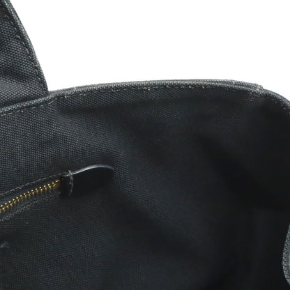 Prada Canapa Tote Large Bijou Studs Canvas Nero Black Gold Domestic Boutique — view 8