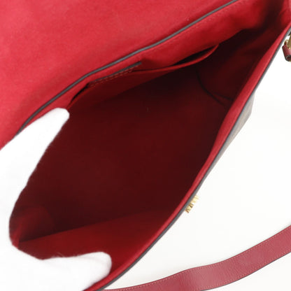 Louis Vuitton Bob le Damier Canvas Scarlet Brown Shoulder Bag — view 6