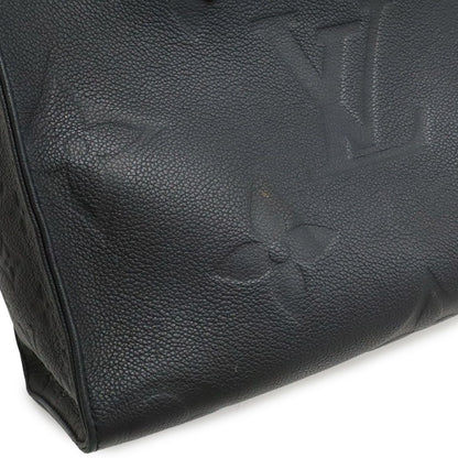 Louis Vuitton Monogram Empreinte On The Go MM Tote 2-Way Shoulder Noir Black — view 9