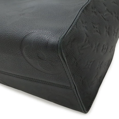 Louis Vuitton Monogram Empreinte On The Go MM Tote 2-Way Shoulder Noir Black — view 3