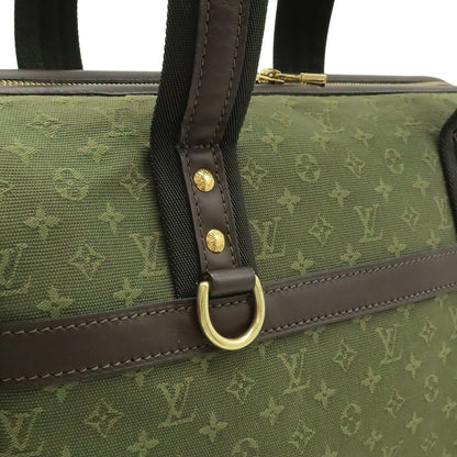 Louis Vuitton Monogram Mini Josephine GM Tote Shoulder Bag Canvas Leather Khaki — view 8