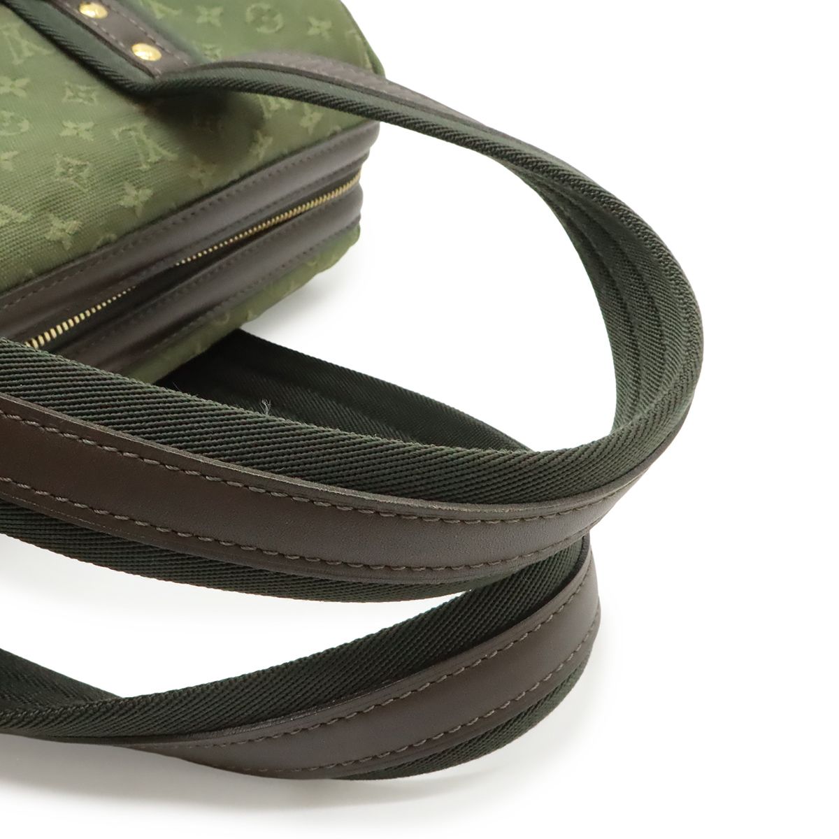 Louis Vuitton Monogram Mini Josephine GM Tote Shoulder Bag Canvas Leather Khaki — view 4