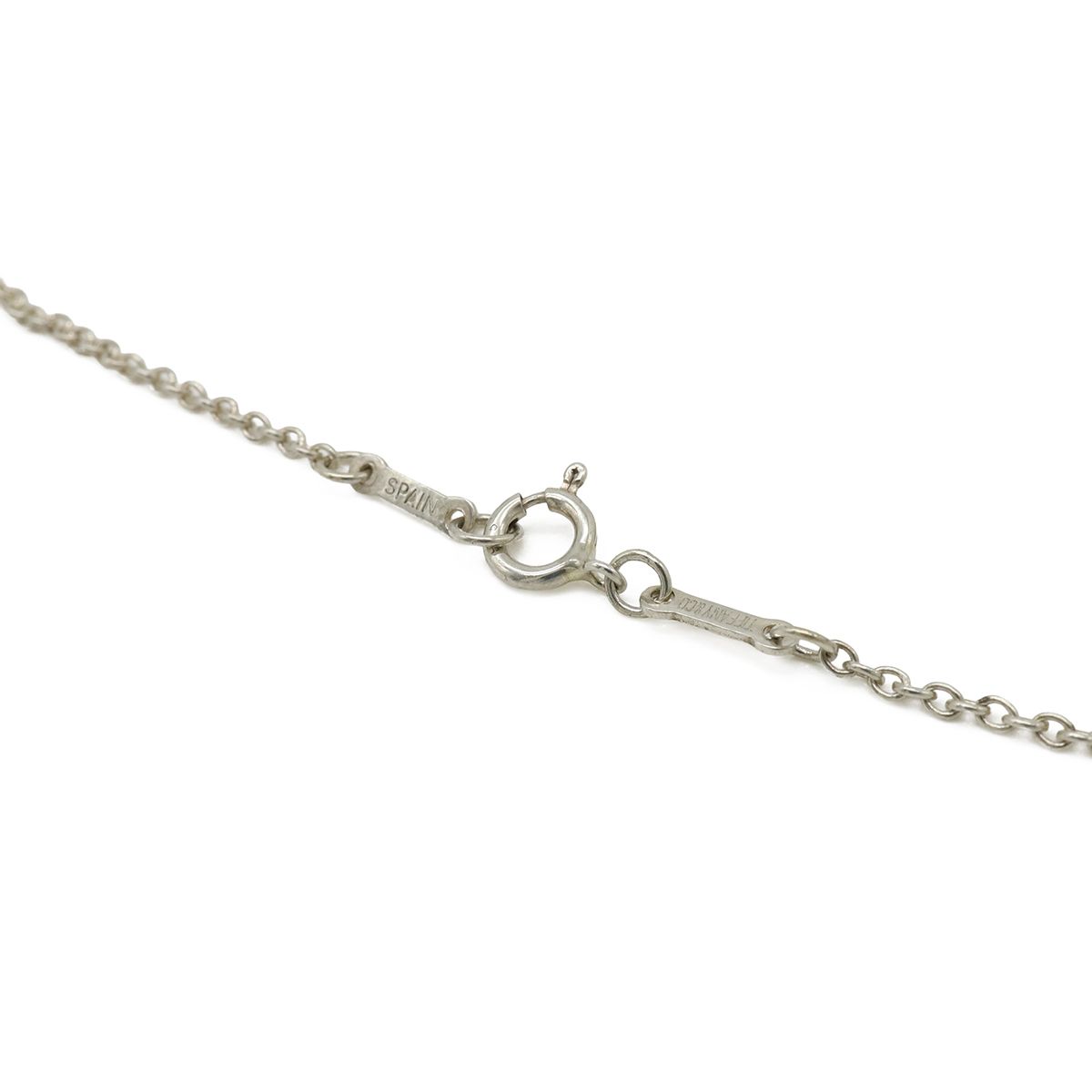Tiffany & Co Elsa Peretti Open Heart Pendant Necklace 5 Motifs Silver — view 5