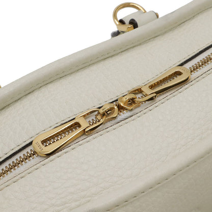 Loewe Amazona 23 Anagram Mini Bag 2-Way Leather Ivory White Gold — view 5